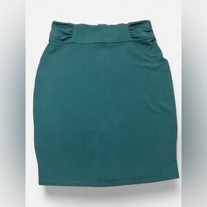 SHEIN Teal Pencil Skirt